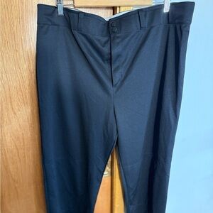 Russell Athletic Black Pants with Gray Accents